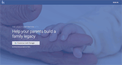 Desktop Screenshot of legacy.co